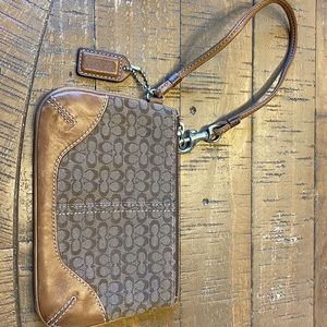 Coach wristlet